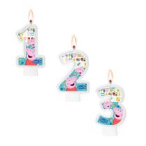 Vela Numeral Festa Peppa Pig Clássica 01 Unidade - Regina - Rizzo