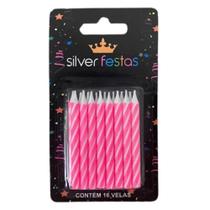 VELA PALITINHO SILVER FESTAS - Decoração Elegante para Aniversários VELA PALITINHO SILVER FESTAS - Decoração Elegante para Aniversários