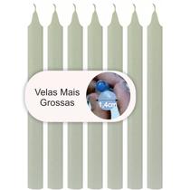 Vela Palito Atacado Branca 100 Unidades