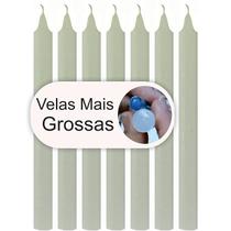 Vela Palito Atacado Branca 100 Unidades14cm Atacado - Velas de Fátima