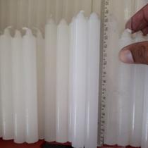 Vela Palito Branca 12 14 16 18 cm Velas ( por kilo ) 100% Parafina Vela Palito Branca 12 14 16 18 cm Velas ( por kilo ) 100% Parafina