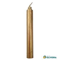 Vela Palito DOURADA 12 14 16 18 cm Velas ( por kilo ) 100% Parafina