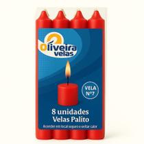 Vela Palito nº7 190gr (1 maços com 8 unidades cada)