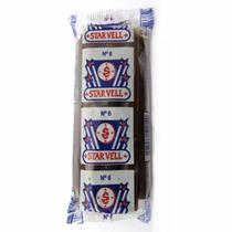 Vela Palito Tradicional N6 14cm (Pacote com 8) - Marrom Vela Palito Tradicional N6 14cm (Pacote com 8) - Marrom