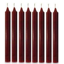 VELA PALITO TRADICIONAL Nº06 15CM PCT 8 UNID - MARROM VELA PALITO TRADICIONAL Nº06 15CM PCT 8 UNID - MARROM