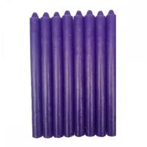 VELA PALITO TRADICIONAL Nº06 15CM PCT 8 UNID - ROXA VELA PALITO TRADICIONAL Nº06 15CM PCT 8 UNID - ROXA
