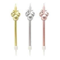 Vela para bolo de aniversario minnie mouse cores metalizadas