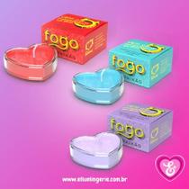 Vela para Com Glitter- Fogo da Paixão Vela para Com Glitter- Fogo da Paixão