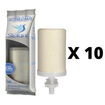 Vela para Filtro de Barro Stéfani Tripla Ação 10 Unidades Vela para Filtro de Barro Stéfani Tripla Ação 10 Unidades