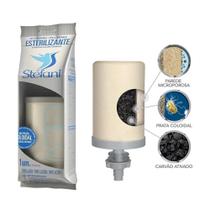 Vela para Filtro de Barro Stefani Tripla Ação com Carvão Ativado Vela para Filtro de Barro Stefani Tripla Ação com Carvão Ativado