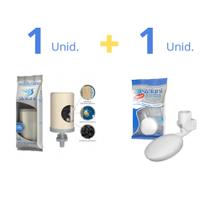 Vela para Filtro de Barro Tripla Ação Esterilizante + Boia para Filtro de Barro Stéfani - Kit 1 + 1 - Cerâmica Stéfani