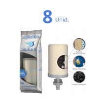 Vela para Filtro De Barro Tripla Ação Esterilizante São João Stéfani - Cx. 8 Unid. Vela para Filtro De Barro Tripla Ação Esterilizante São João Stéfani - Cx. 8 Unid.