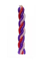 Vela Para Havdala De Parafina Com Três Cores Kosher