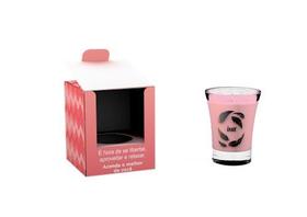 Vela Para Massagem Aromática Beijável Sabor Morango 40g