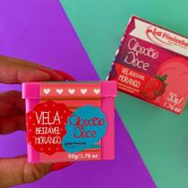 Vela para massagem corporal beijável