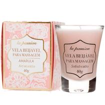 Vela Para Massagem Corporal Relaxante Beijável Aroma Amarula - Sofisticatto