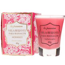 Vela Para Massagem Corporal Relaxante Beijável Aroma Morango Vela Para Massagem Corporal Relaxante Beijável Aroma Morango