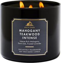 Vela Perfumada 3 Pavios - Bath & Body Works Fragrância:Mahogany Teakwood Intense Vela Perfumada 3 Pavios - Bath & Body Works Fragrância:Mahogany Teakwood Intense
