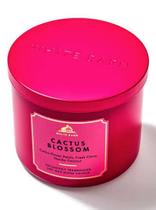 Vela Perfumada 3 Pavios, Cactus Blossom, 411g, Bath & Body Works Vela Perfumada 3 Pavios, Cactus Blossom, 411g, Bath & Body Works