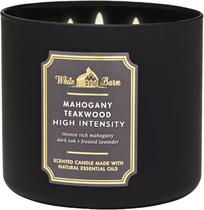 Vela Perfumada 3 Pavios, Mahogany Teakwood Intense, 411g, Bath and Body Works