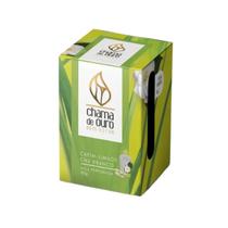 Vela perfumada 60g Capim Limão e Chá Branco Chama de Ouro Vela perfumada 60g Capim Limão e Chá Branco Chama de Ouro