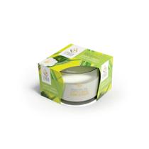 Vela Perfumada 70g Capim Limão e Chá Branco Chama de Ouro Vela Perfumada 70g Capim Limão e Chá Branco Chama de Ouro