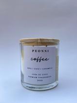 Vela Perfumada Aromática Coffee 200g - Peonni