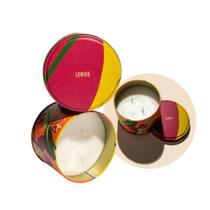 Vela Perfumada Aromática Lara Magnólia Pacífica 250g Lenvie