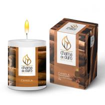 Vela Perfumada Canela 60g - Chama de Ouro