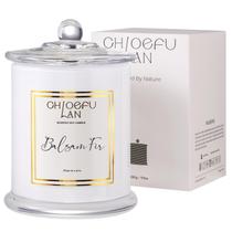 Vela perfumada Chloefu LAN Abeto Balsámico 280g 70 horas de combustión Vela perfumada Chloefu LAN Abeto Balsámico 280g 70 horas de combustión