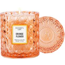 Vela perfumada Chloefu LAN Orange Blossom 230g/55h Tempo de queima Vela perfumada Chloefu LAN Orange Blossom 230g/55h Tempo de queima