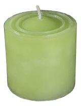 Vela Perfumada Com Aroma De Capim-limão - Cor Verde Claro - Velas da Jú