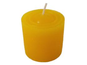 Vela Perfumada com Aroma de Citronela - Cor Amarela - Jc Plus