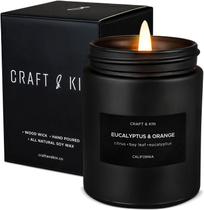 Vela perfumada Craft & Kin Premium de laranja e eucalipto 225 ml