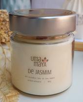 Vela Perfumada de Jasmim 180g, cera vegetal, UMA MAYA