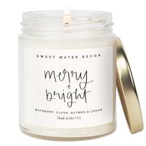 Vela perfumada de soja Sweet Water Decor Merry and Bright 265 ml