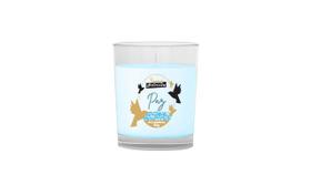 Vela Perfumada de Vidro 100g "Paz" - Aroma Floral Artesanal