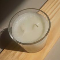 Vela Perfumada Decorativa Copo Minimalista Artesanal Vegana