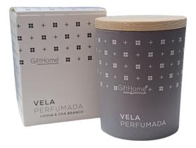 Vela Perfumada Gift&home Lichia E Chá Branco Vela Perfumada Gift&home Lichia E Chá Branco
