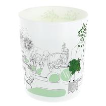 Vela perfumada La Francaise Garden 180g 40 horas de mecha de algodão