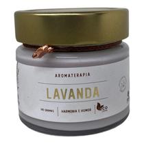 Vela Perfumada Lavanda Atria Aromática Indiana 140G