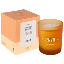 Vela Perfumada Lenvie Elementos Pêssego Oriental Mandarina e Nectarina 210g (104083210) Vela Perfumada Lenvie Elementos Pêssego Oriental Mandarina e Nectarina 210g (104083210)
