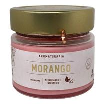 Vela Perfumada Morango Atria Aromática Indiana 140G - Lua Mística - 100% Original - Loja Oficial