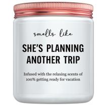 Vela perfumada MOTVZC Travel Essentials para mulheres, lavanda