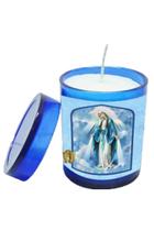 Vela Perfumada N S Sra Nossa Senhora das Graças - 7 cm