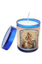 Vela Perfumada N S Sra Nossa Senhora do Carmo - 7 cm