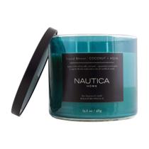 Vela perfumada Nautica Coastal Breeze Luxury Soy Wax 60h Burn Vela perfumada Nautica Coastal Breeze Luxury Soy Wax 60h Burn