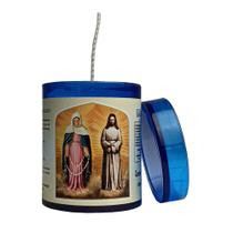 Vela Perfumada Nossa Senhora das Lágrimas e Jesus Manietado com Oração
