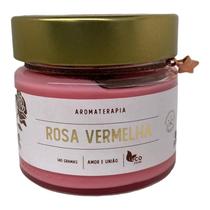 Vela Perfumada Rosa Vermelha Atria Aromática Indiana 140G