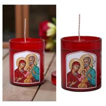 Vela Perfumada Sagrada Família Eu e Minha Casa Serviremos ao Senhor